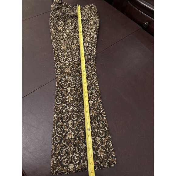 Identity By Lord & Taylor Brocade Pants Size 10 - Picture 4 of 7
